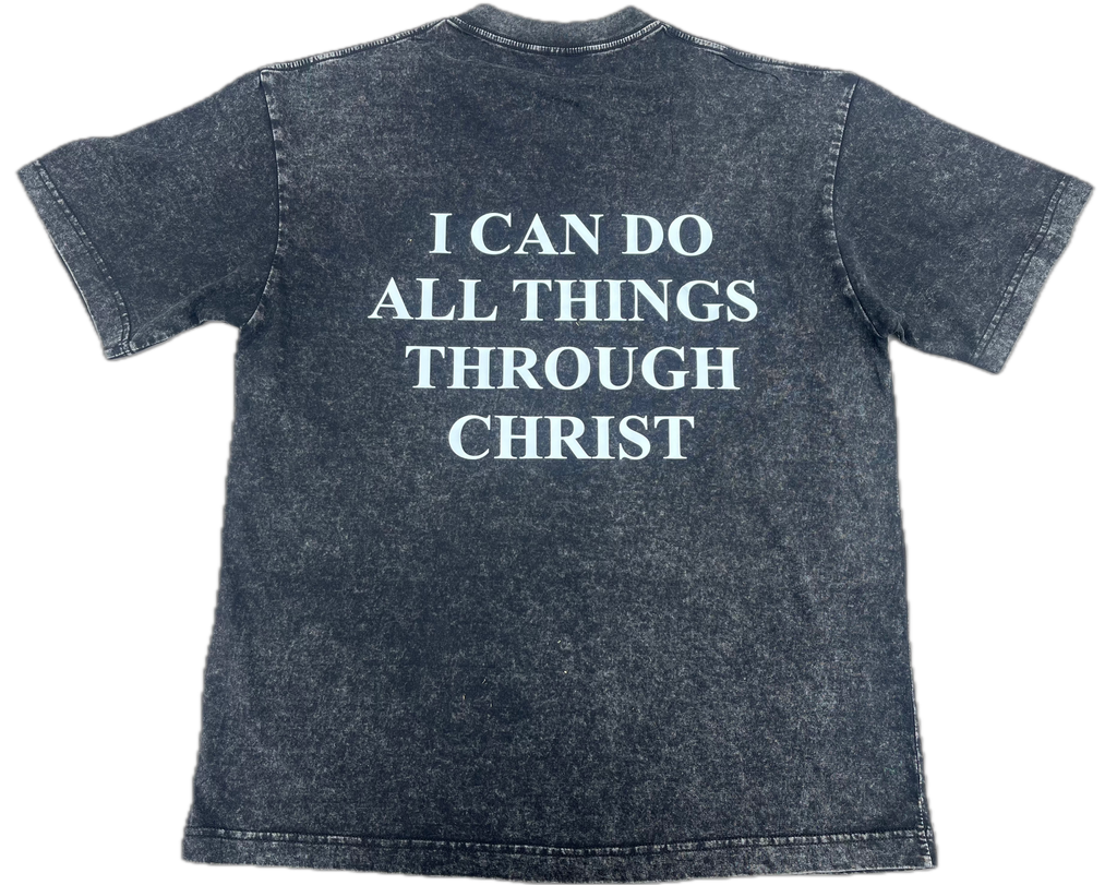 GODSTAR- I CAN DO ALL THINGS OVERSIZED TEE