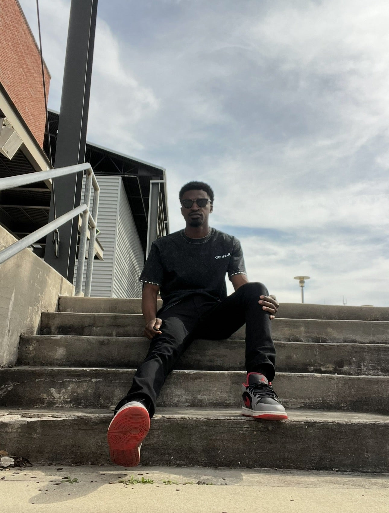 GODSTAR- I CAN DO ALL THINGS OVERSIZED TEE